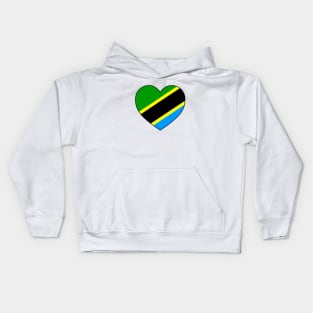 Heart - Tanzania Kids Hoodie